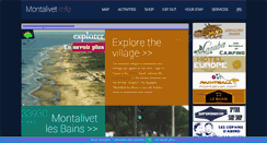 Desktop Screenshot of montalivet-info.com